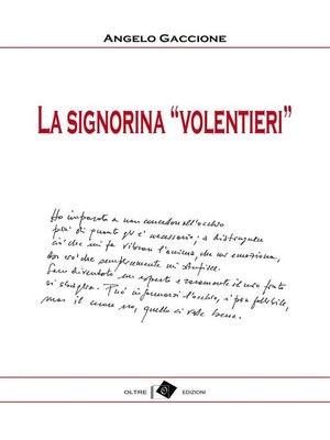 cover image of La signorina volentieri